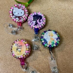 Colorful work Badge Reels New set/4